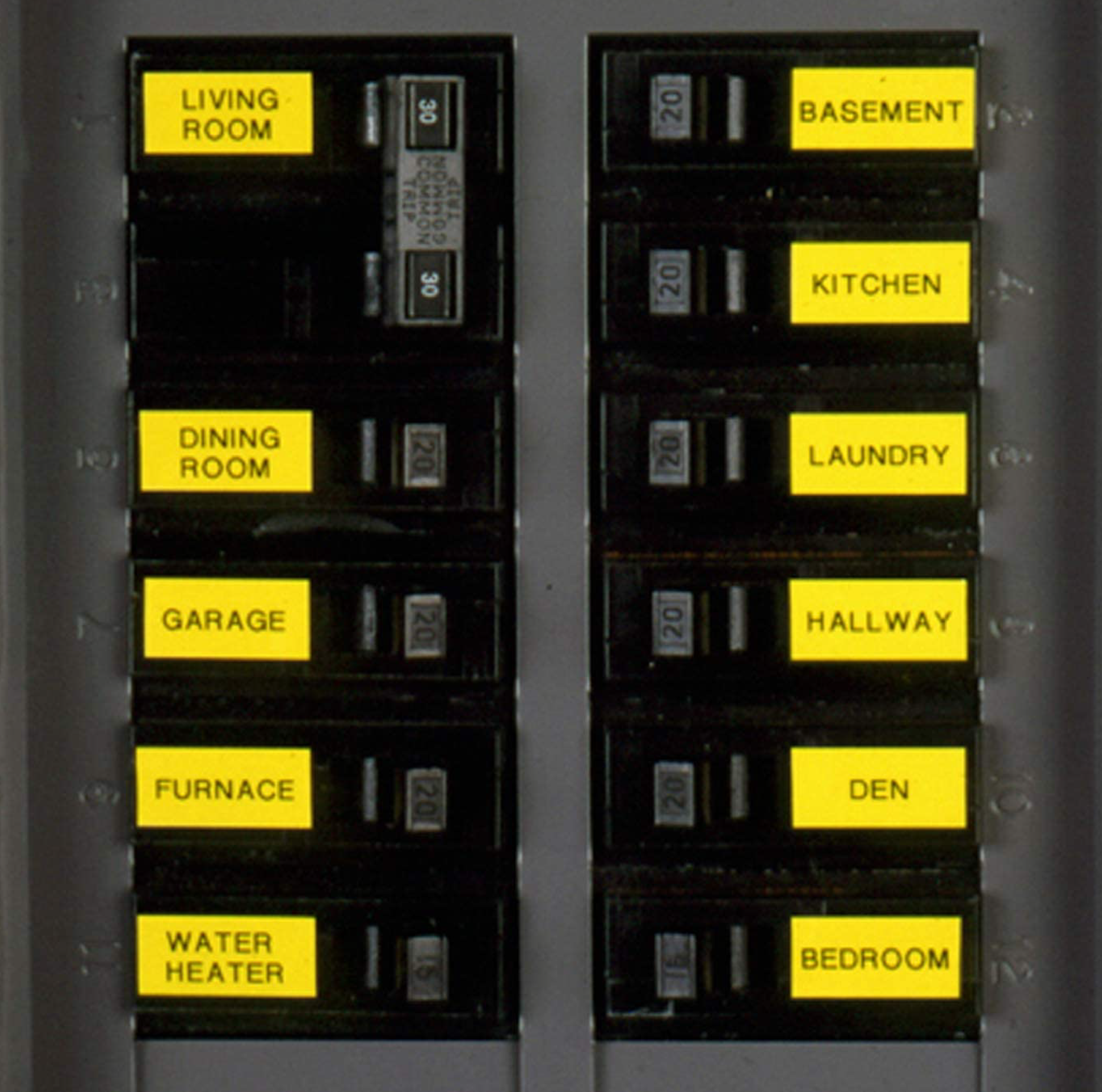 label output